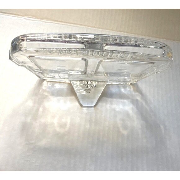 Vintage Studio Nova Japan Crystal / Clear Glass School Bus 2 Frames 2x2.5" - Picture 8 of 12